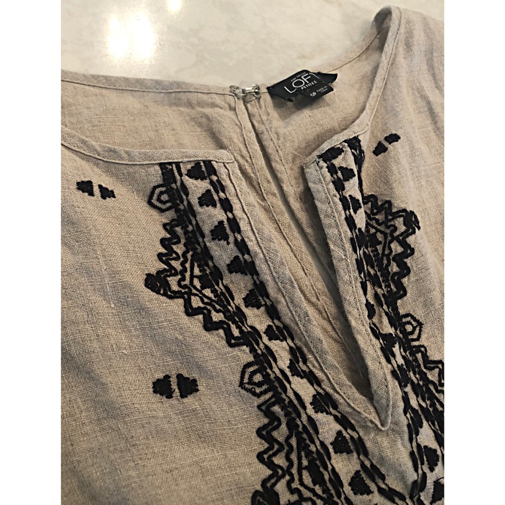 LOFT Linen Romper